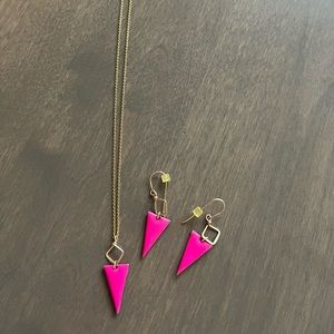 Necklace with Matching Earrings